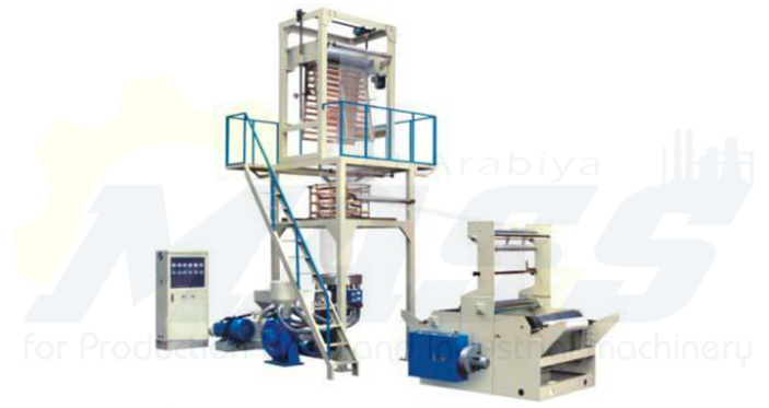 High Speed Hdpe Ldpe Film Making Machine (Double Rewinding)