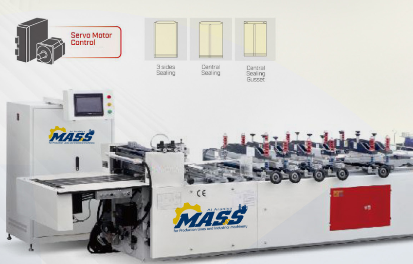 Bag Making Machine with 6 Sealed Centers and 3 Sides