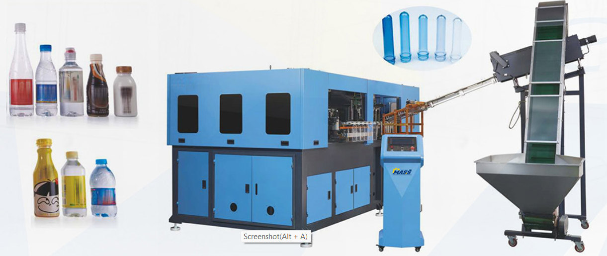 Molds Blowing Machine (4 Cavity)-2L fully automatic + high speed servo