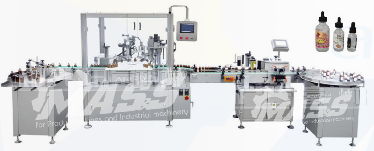 30-50ml automatic filling and capping machine