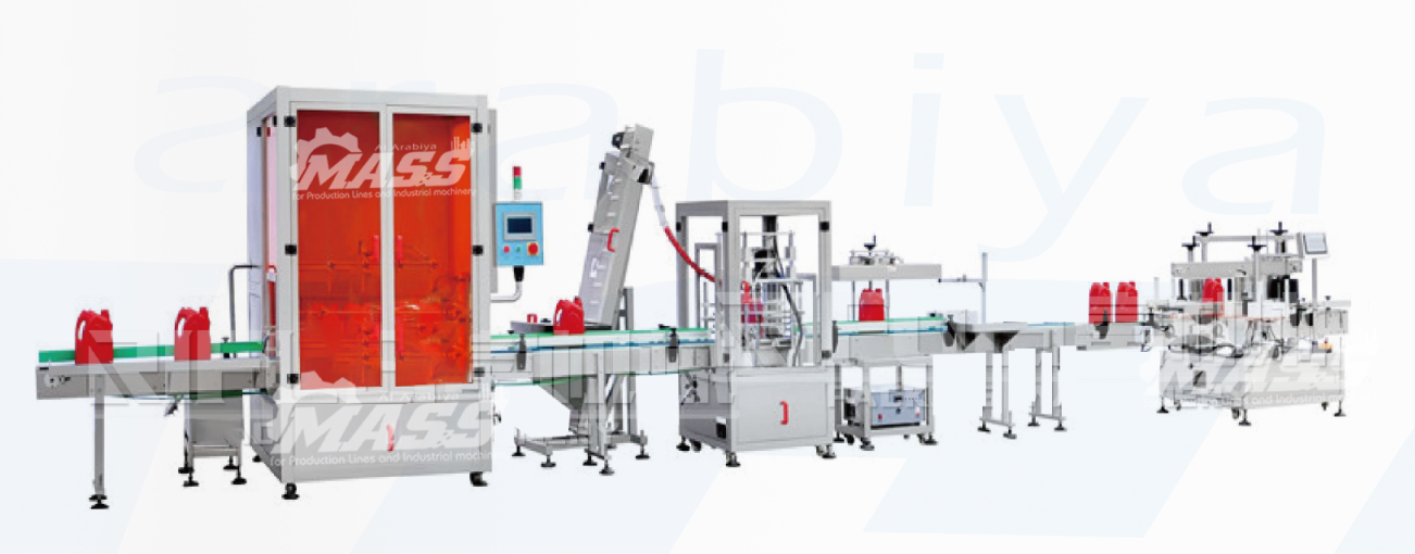 500-5000ml fully automatic filling production line