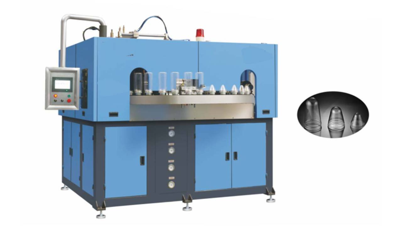 2 Cavity- 2L Automatic Jar Blowing Machine - Manual Feeding 