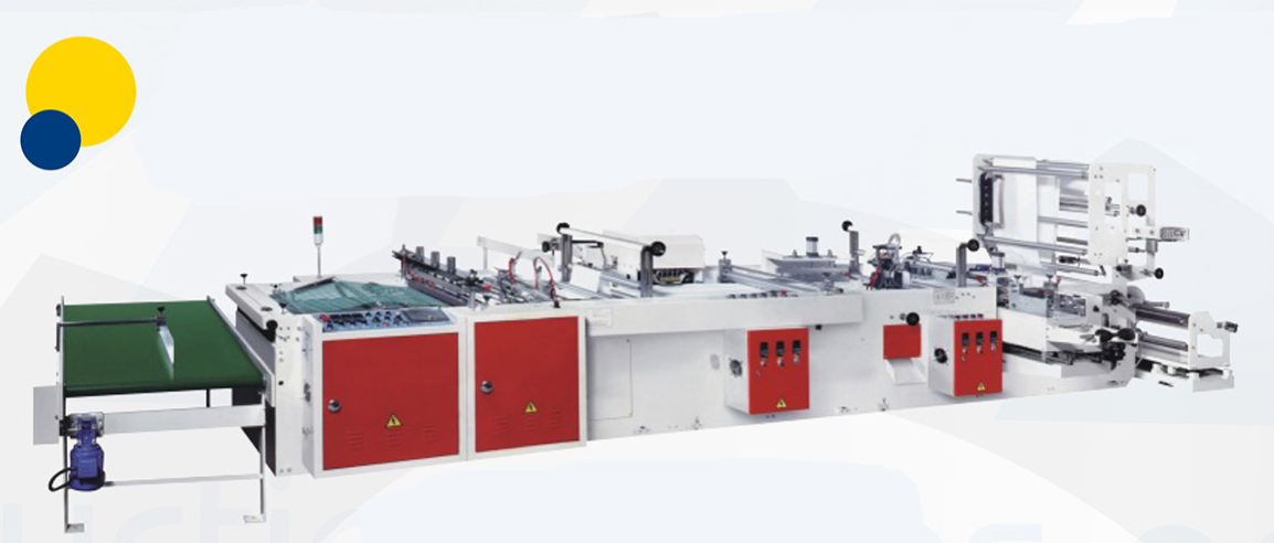 Manual Plastic Bag Making Machine - Fully Automatic (Four Functions)
