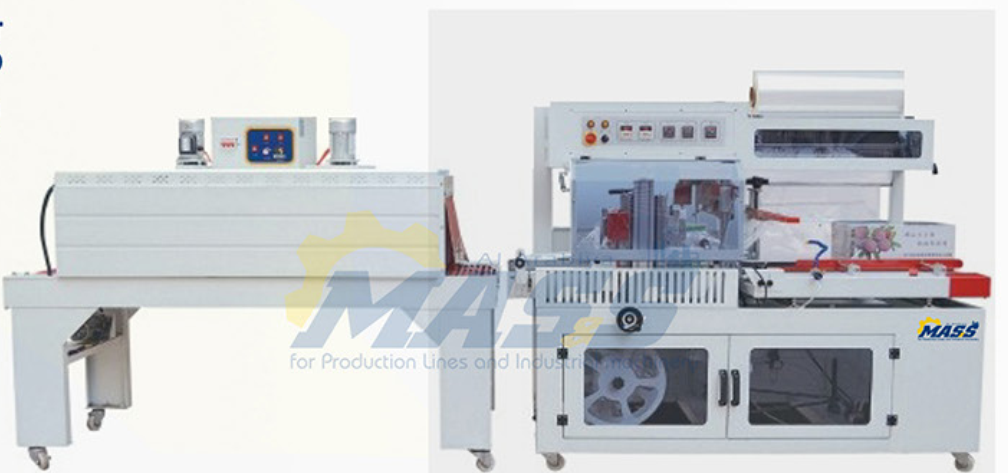 Automatic side sealing and shrink wrapping machine