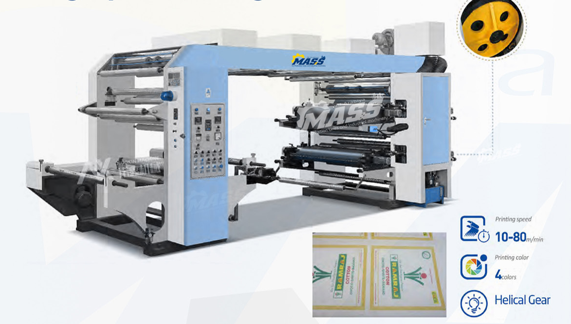 Flexo Printing Machines - 4/6 Coulors - Medium speed 