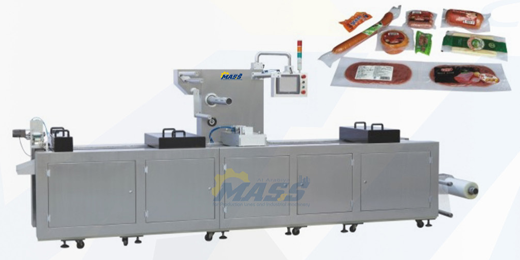 Thermoforming vacuum packaging machine - automatic